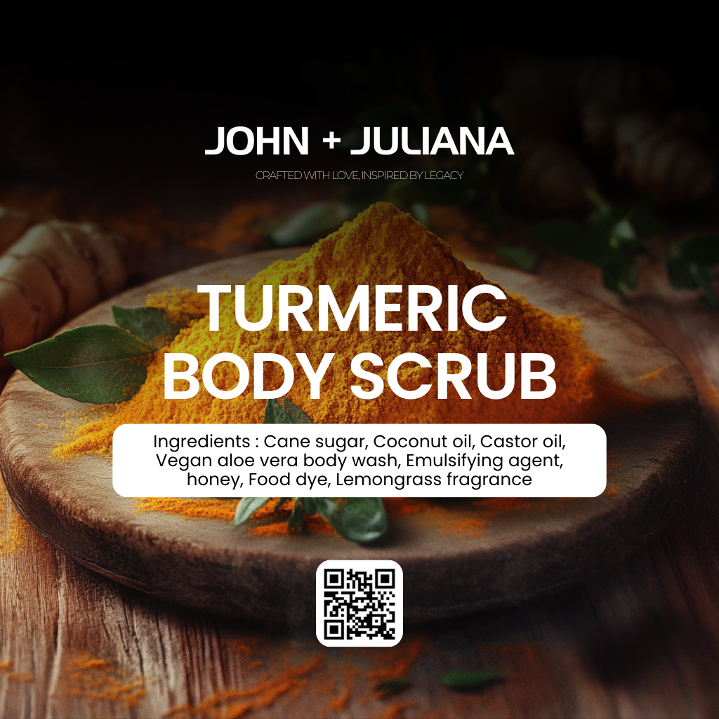 J+J Sugar Scrub | Turmeric