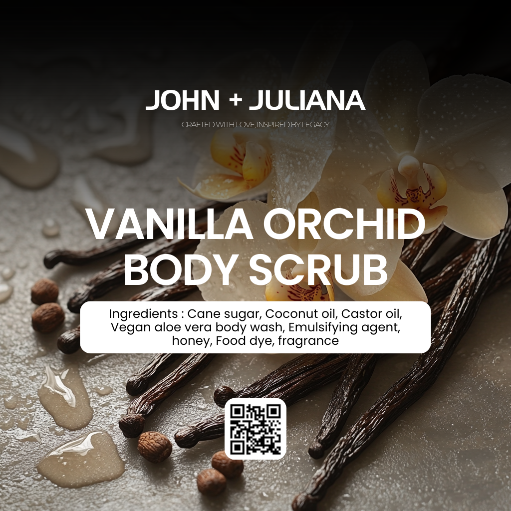 J+J Sugar Scrub | Vanilla Orchid