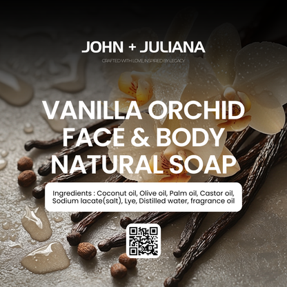 J+J Handmade Soap | Vanilla Orchid